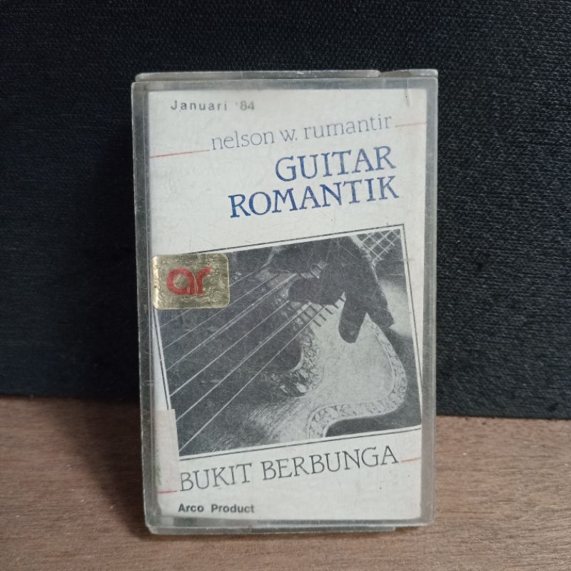 Kaset Nelson W. Rumantir - Guitar Romantik : Bukit Berbunga