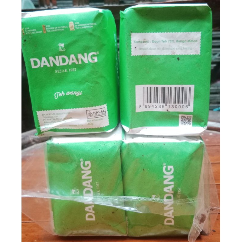 

Teh Dandang Hijau Muda per pak isi 10 pcs