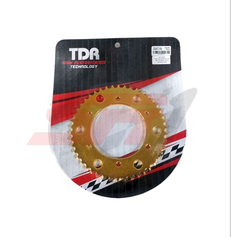 GEAR BELAKANG TDR YAMAHA XSR 428 GOLD