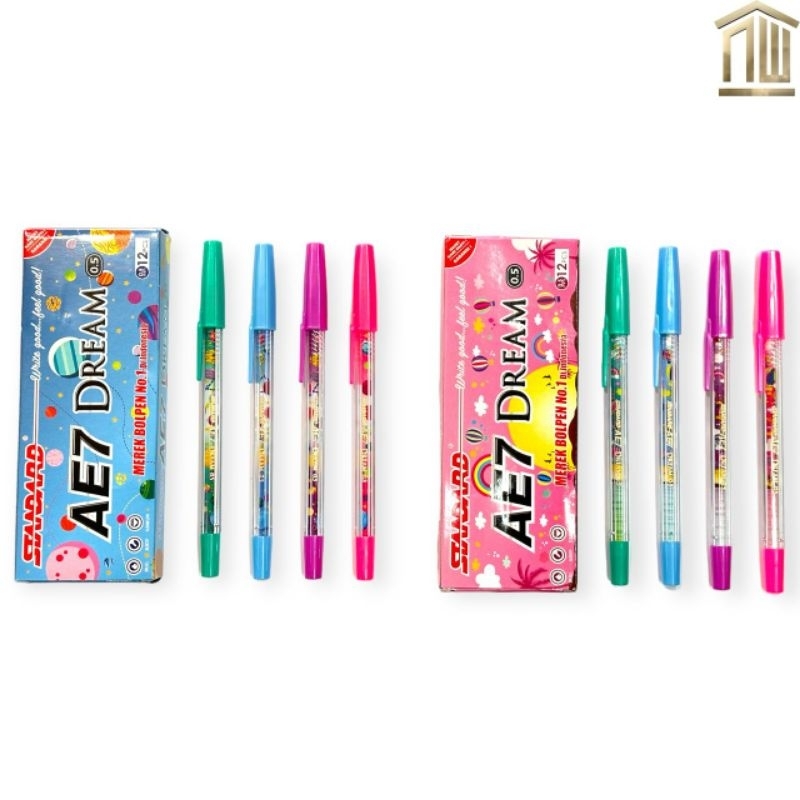 

Pulpen / Ballpoint / Pen Standard AE 7 Dream (12 Pcs)
