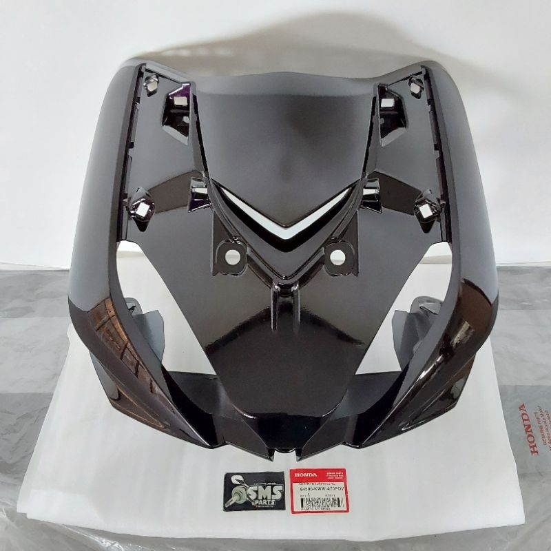 Cover FR Top Panel Tameng Depan Ungu Violet Revo Matic Original AHM 64500 KWW A70POV