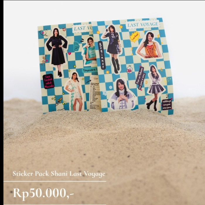 

JKT48 Shani Last Voyage Sticker Pack