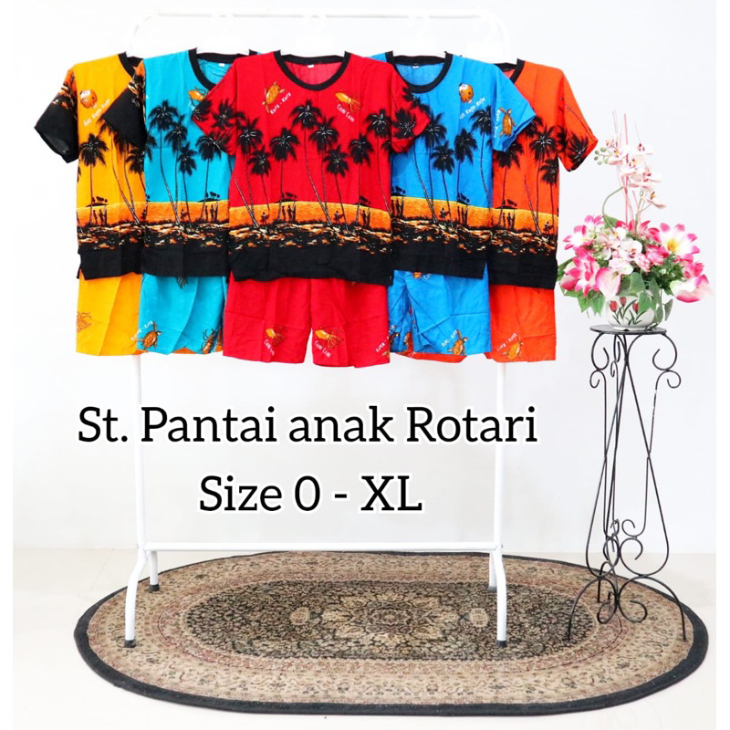 SETELAN ANAK KAOS MOTIF CUMI PRIA WANITA | STELAN PANTAI BALI | STELAN ANAK LAKI LAKI | SETELAN HAWA
