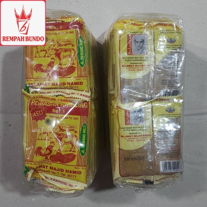 Bumbu Gulai Kambing Selamat Majid Hamid 20 sachet @ 40gr