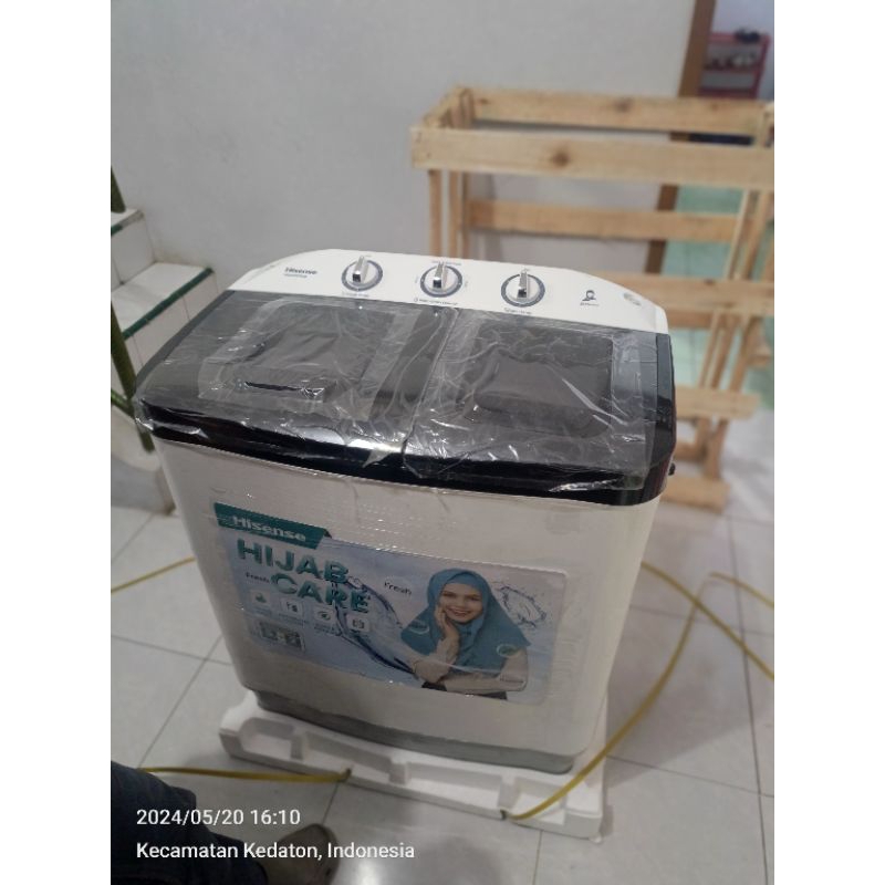 Mesin Cuci Hisense 8kg 2tabung