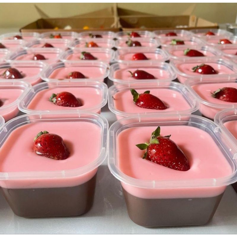 

PUDING COKLAT STRAWBERRY(MIN 20)