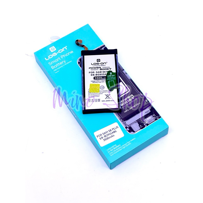 BATERAI SAMSUNG S8+ S8 PLUS - EB-BG955ABE - LOG ON DOUBLE POWER BATTERY