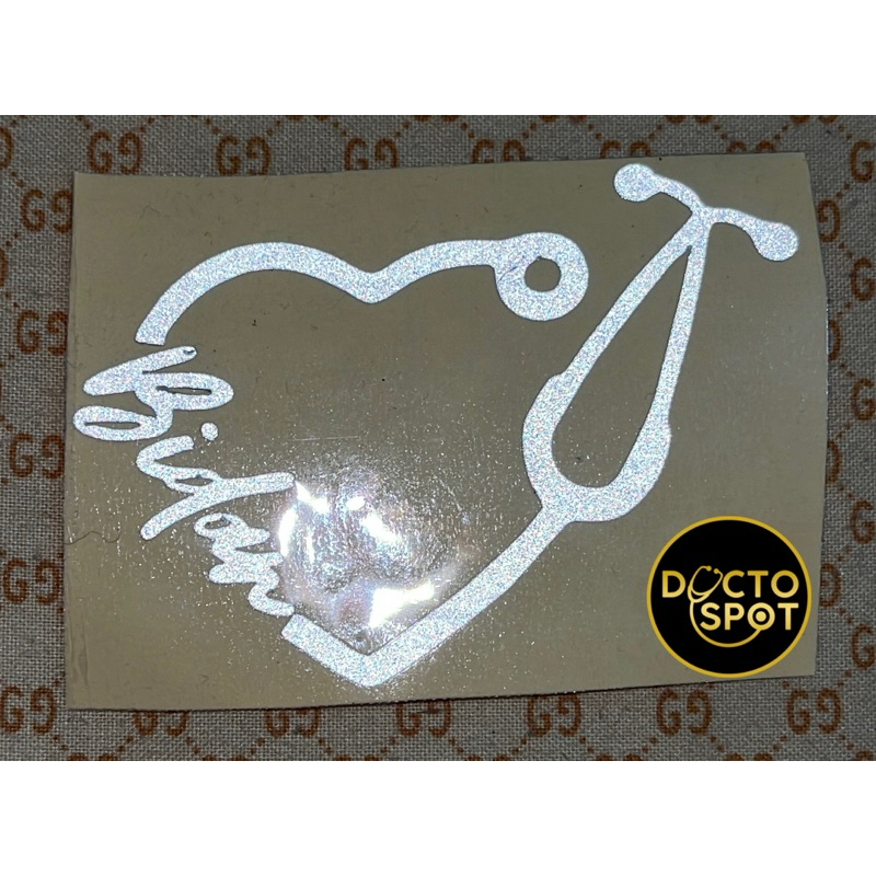 

Sticker Steto Bidan Midwife Mahasiswa Kesehatan Kebidanan Bisa Custom Ukuran Nama dan Warna