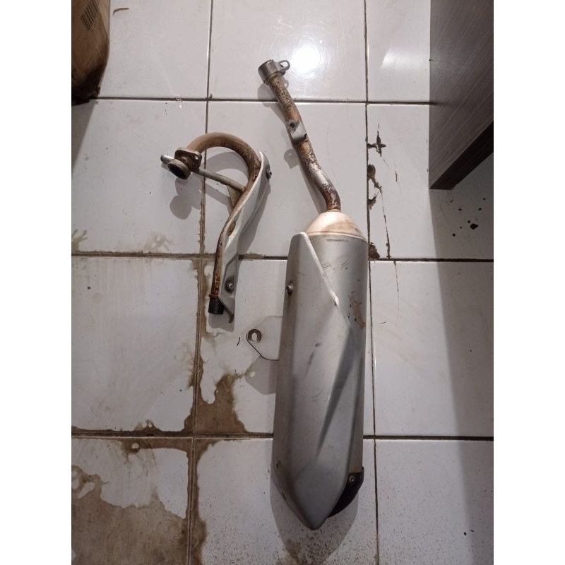 Knalpot Original KLX BF Copotan