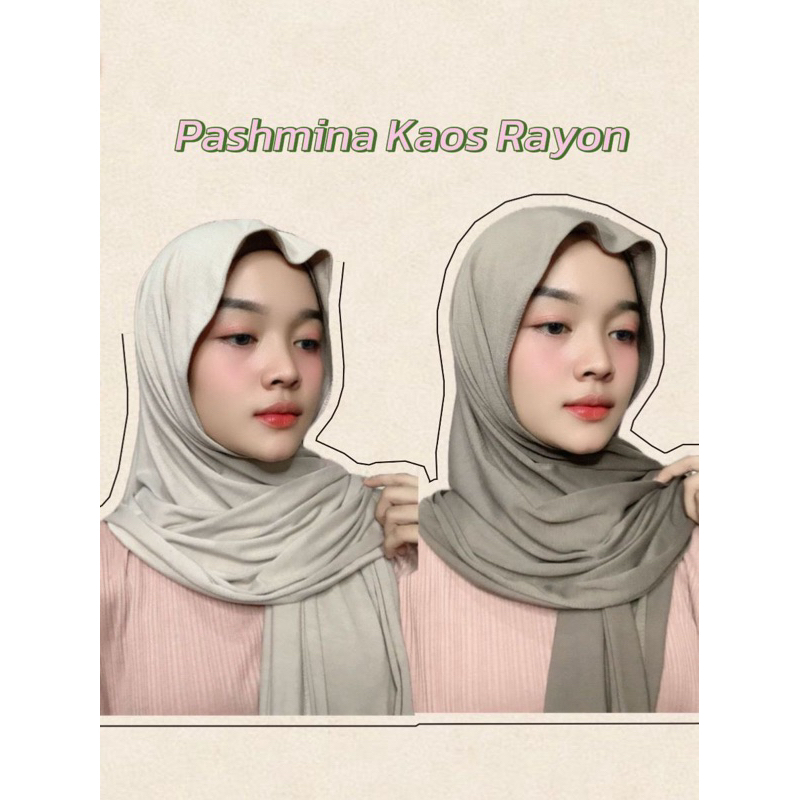 Pashmina kaos/pashmina rayon/pashmina kaos turki
