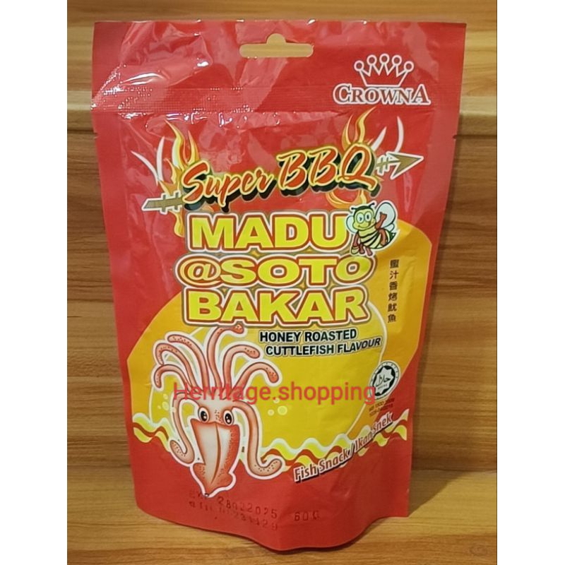 

Crowna super BBQ Madu sotong bakar