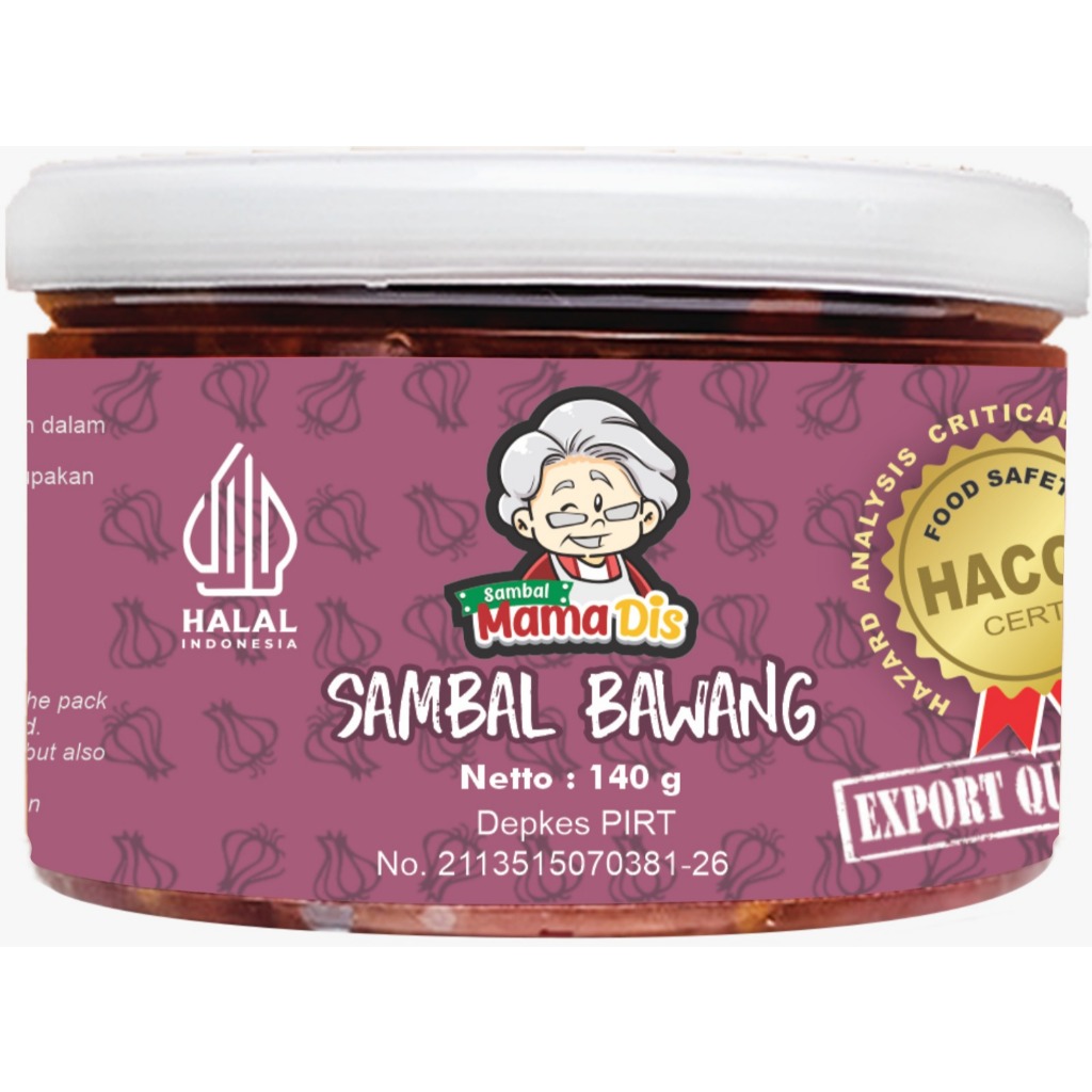 

Sambal Bawang MamaDis 140 gr