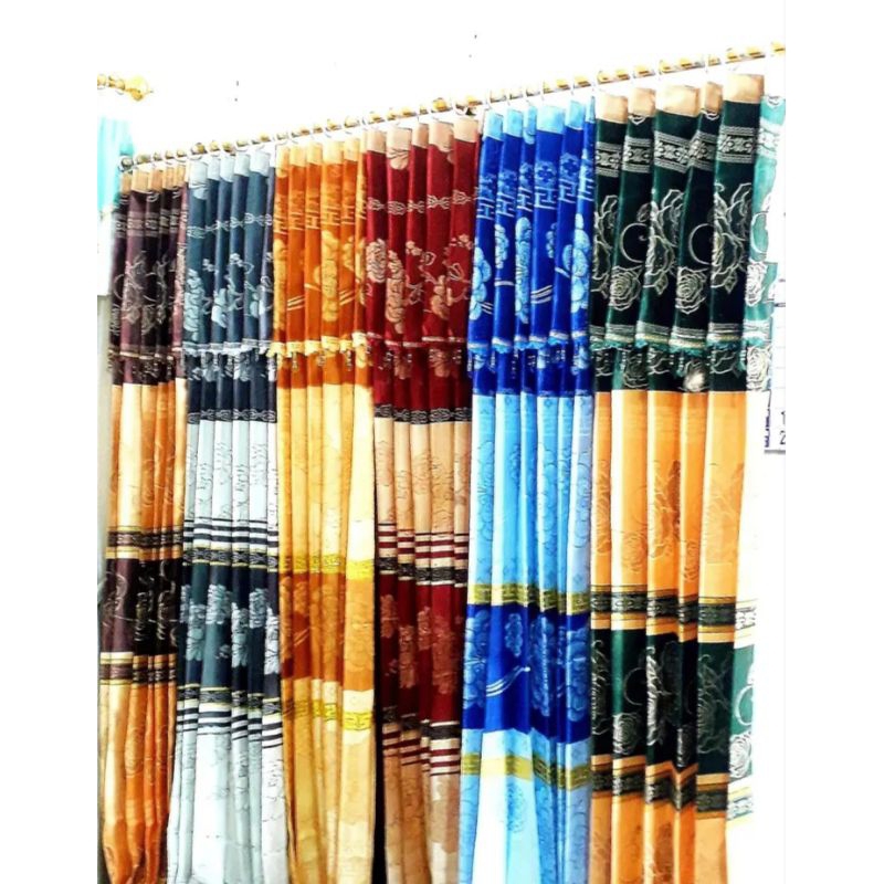 Xaviertaran [Gsr]Gorden Jendela/Gorden Pintu/Gorden Jodha Poni/Gorden Poni Bonus Kawat S/Gorden