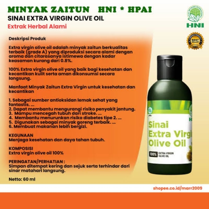

EXTRA VIRGIN OLIVE OIL HPAI