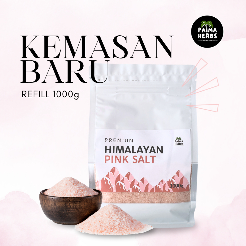 

GARAM HIMALAYA 1KG | HIMALAYAN SALT REFILL | GARAM SEHAT