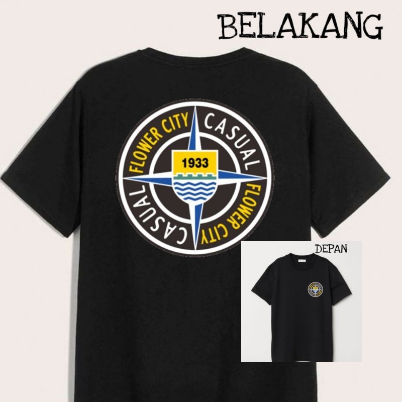 T-SHIRT PERSIB FLOWER CITY CASUAL