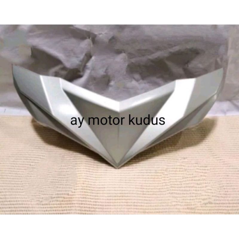 Cover batok depan Mio M3 batok totok Mio M3 Mio z warnaa silver