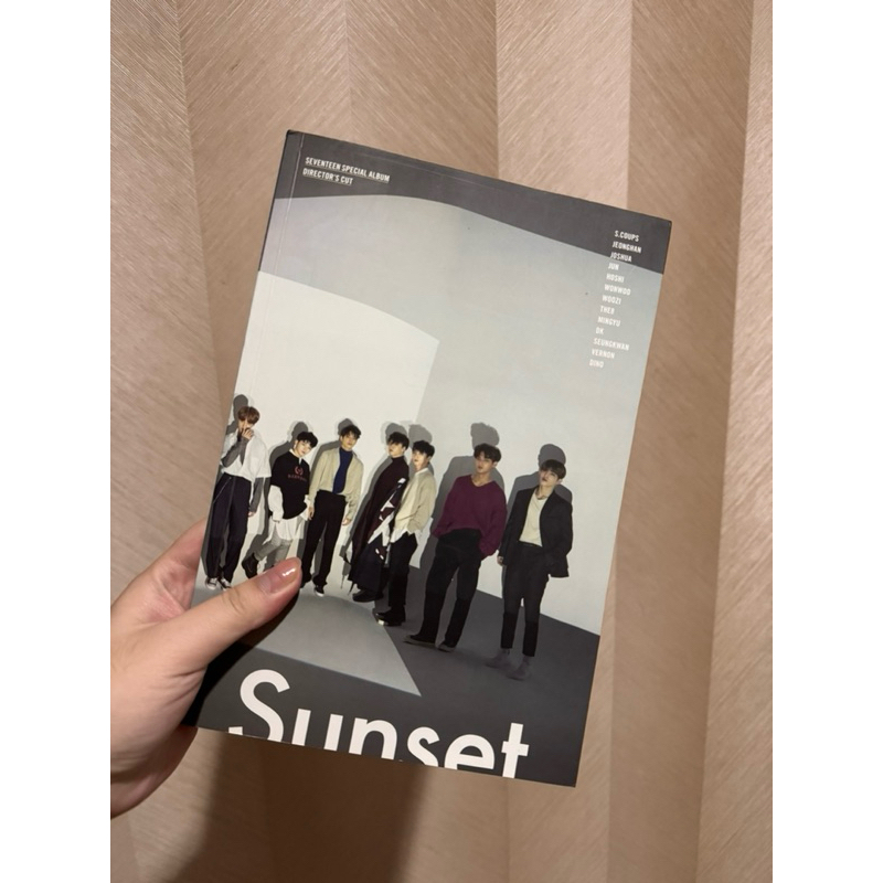 SEVENTEEN preloved album - Director’s Cut (PC Wonwoo Hoshi Vernon)