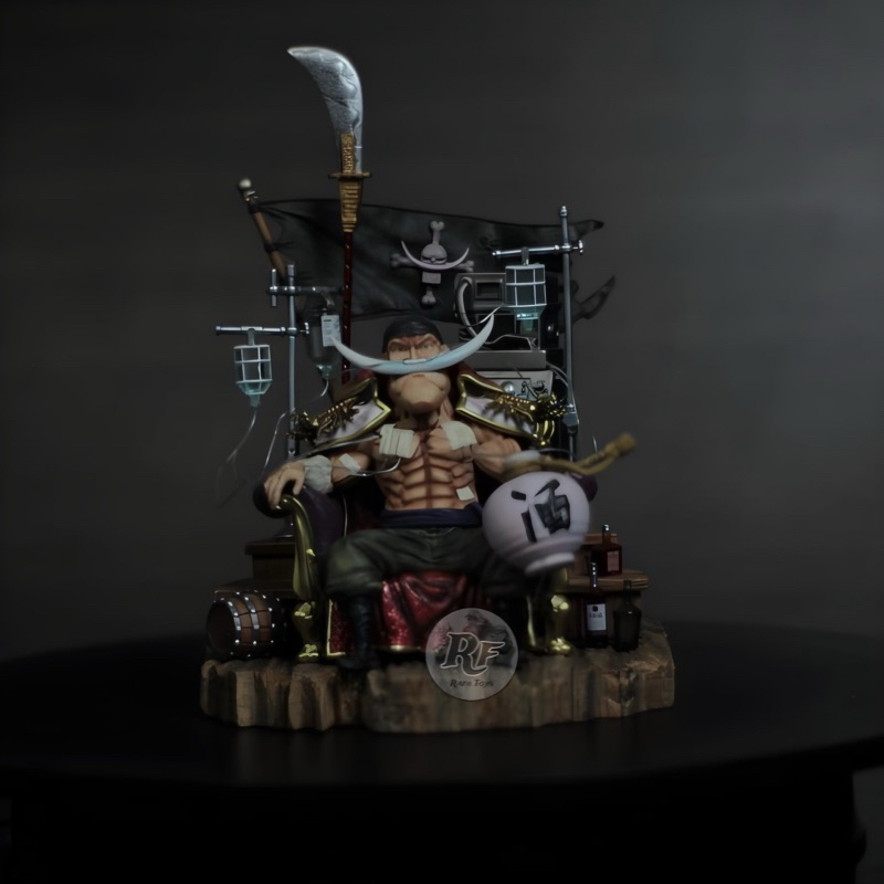 Action Figure One Piece Shirohige By G5 Studio Resin Statue
