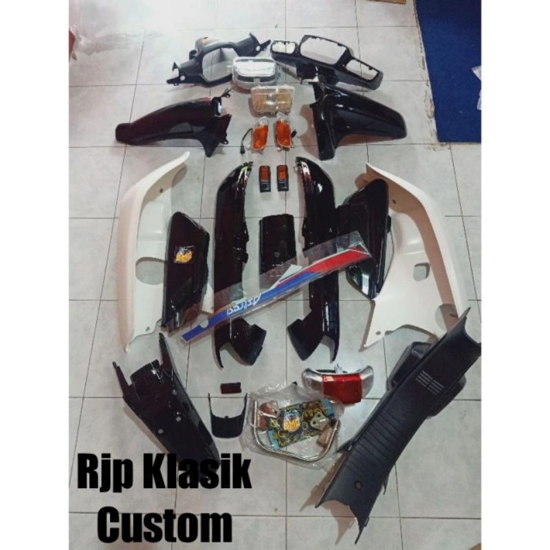 paket cover body set honda astrea grand bulus 91/92 fullset speedometer