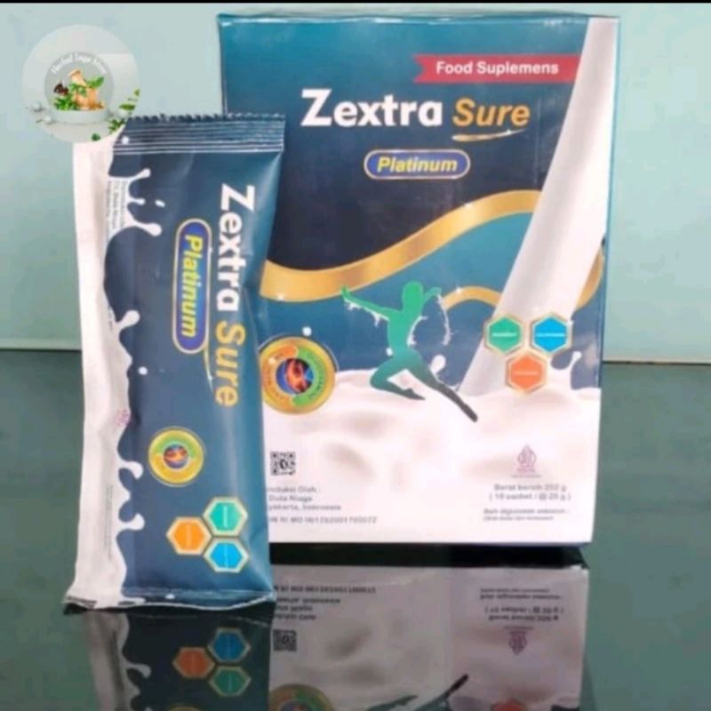 

ZEXTRA SURE ORIGINAL SUSU TULANG DAN SENDI PALING EFEKTIF ZEXTRA SURE PLATINUM RESMI BPOM