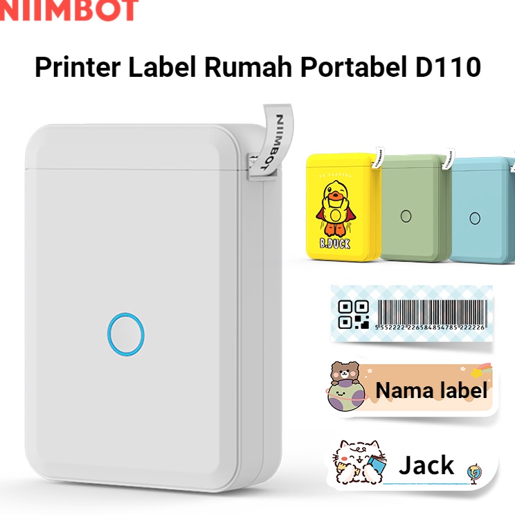 

Top Seller NIIMBOT D11 Perekat Label Termal Portabel Nirkabel Bluetooth Printer Stiker