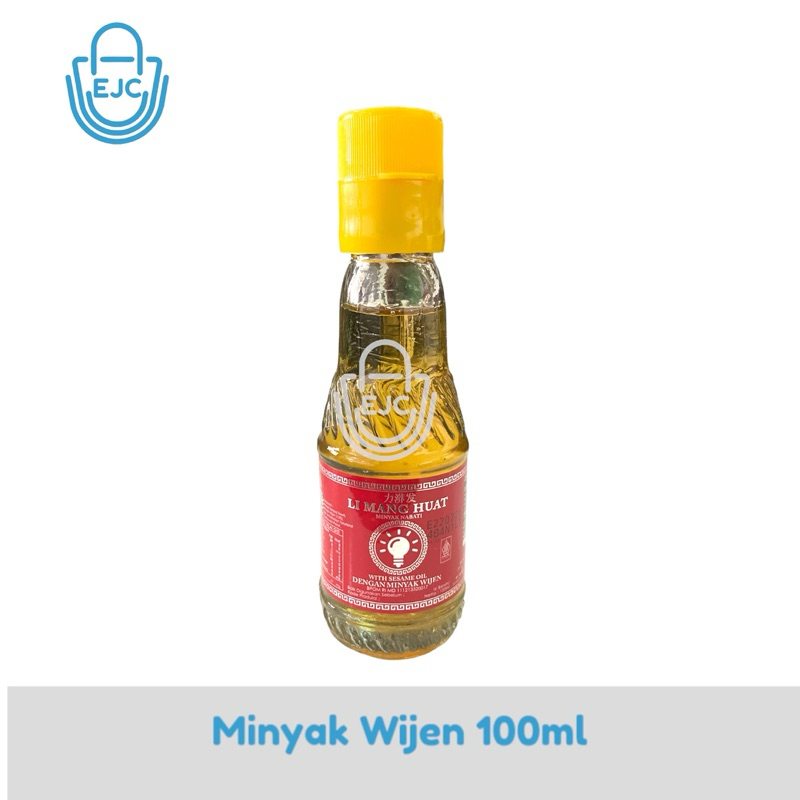 

Minyak Wijen Minyak Nabati Sesame Oil Li Mang Huat 100ml Botol