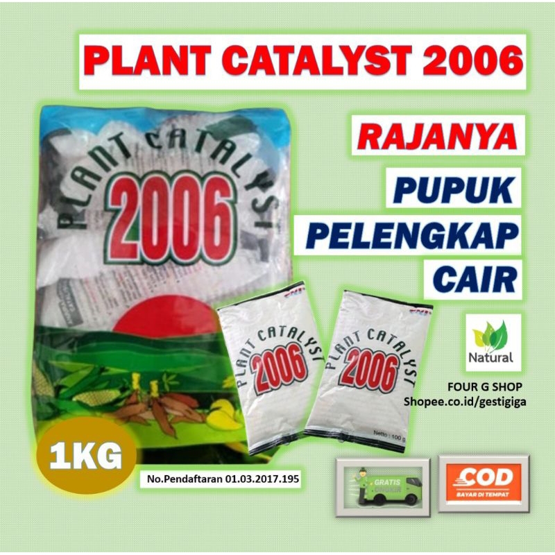 Pupuk Plant Catalyst 2006 Plant Catalyst 2006 1 Kg. Untuk Sayuran, Buah, Dan Jagung Plan Catalyst