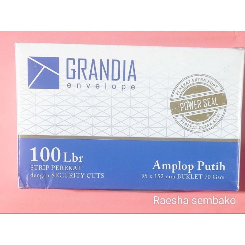 

Amplop Grandia isi 100