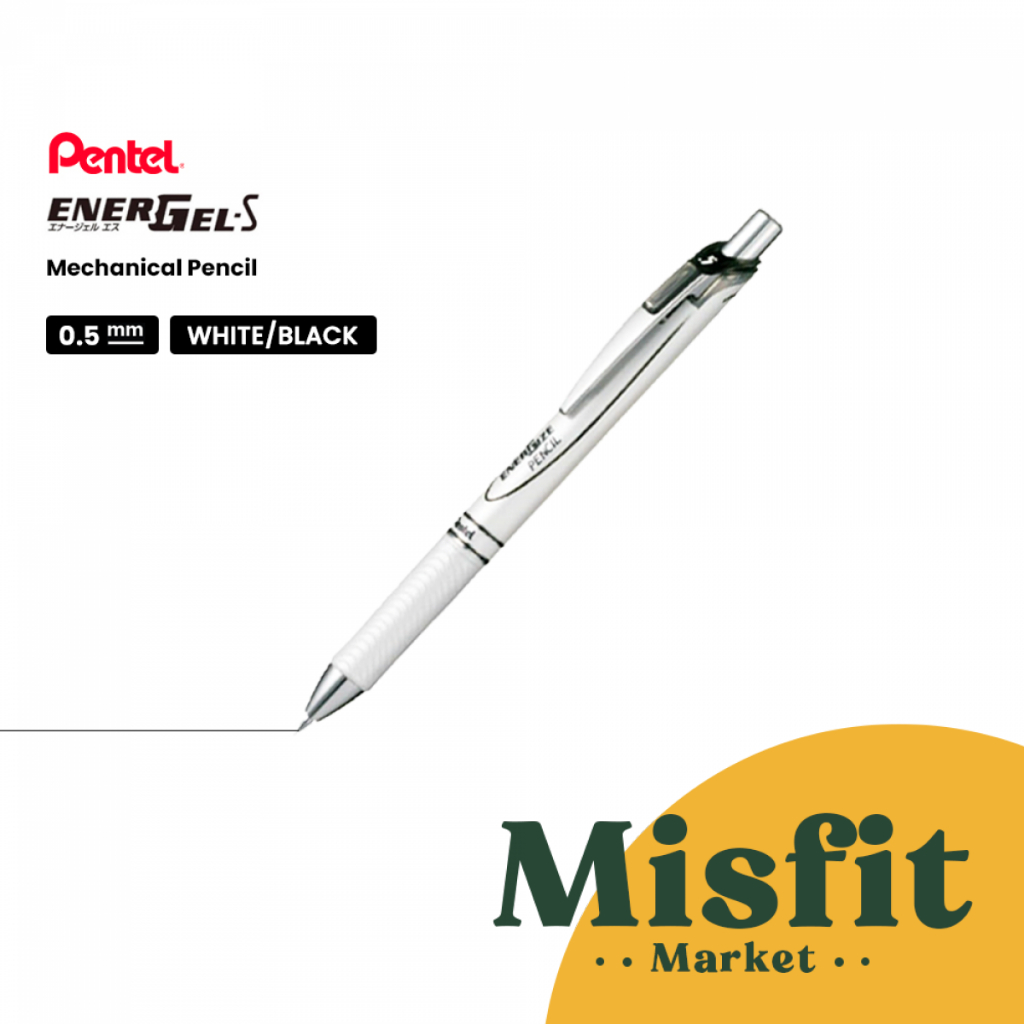 

D3W! Pentel XPL75 Energize Energel Mechanical Pencil 0.5 mm Pensil Mekanik