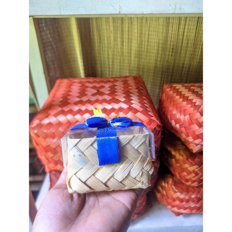 

Besek mika 10x10cm / Besek souvenir / Besek mini