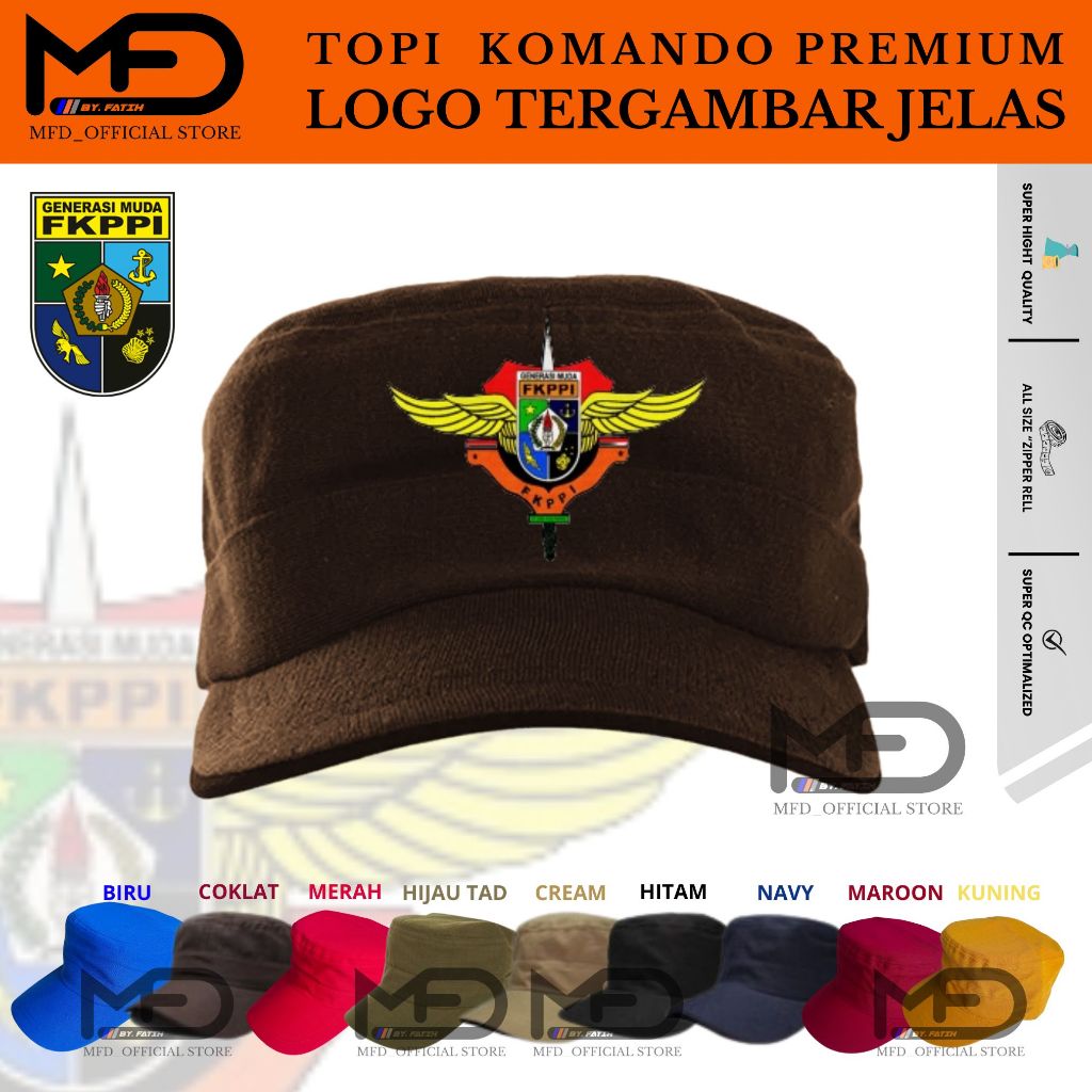 MFD TOPI GM FKPPI topi FKPPI Wings model Komando