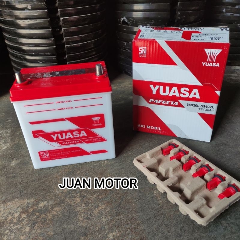 AKI YUASA NS40ZL 35 AMPERE (JAZZ/BRIO/MOBILIO/AYLA/SIGRA DLL)
