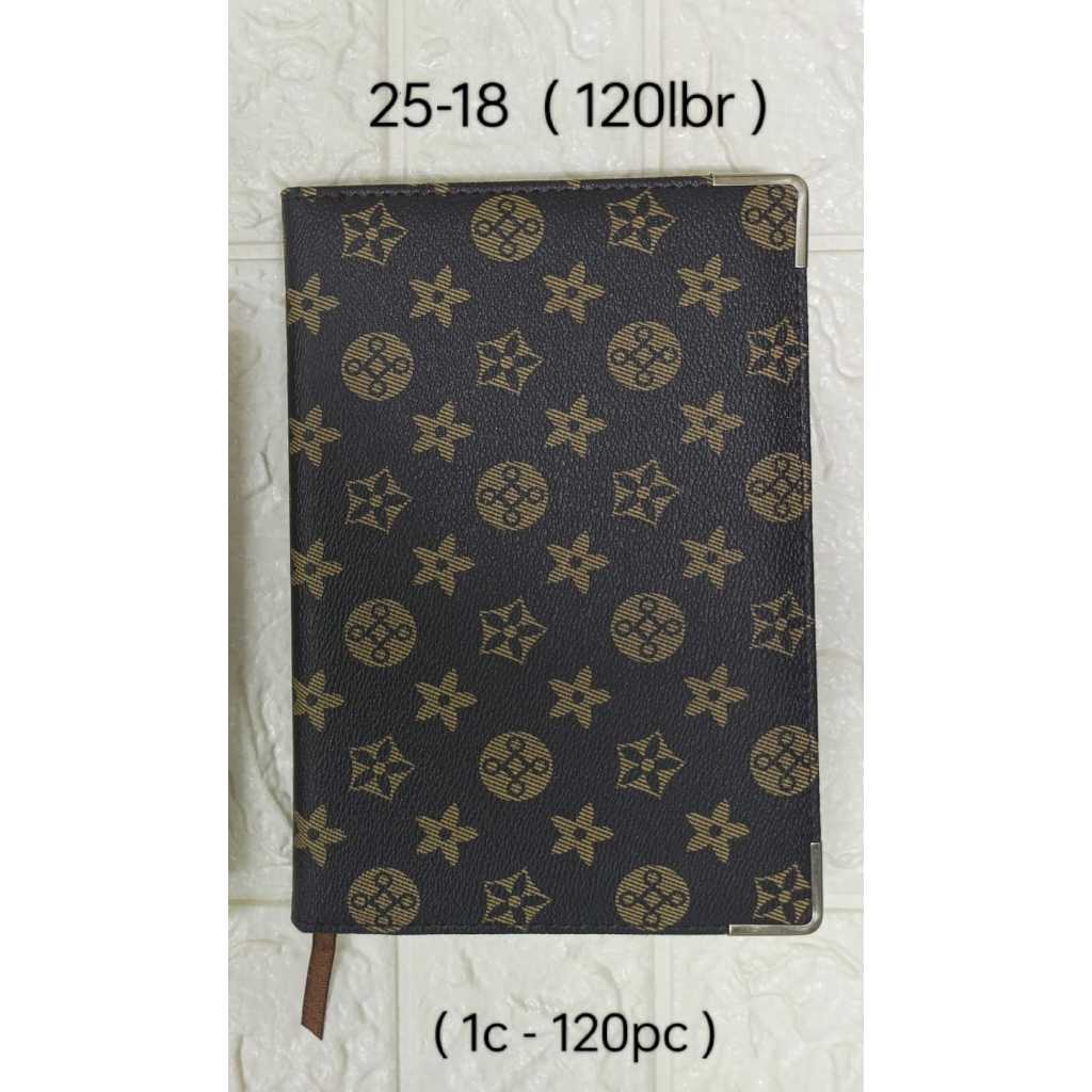 

buku agenda adam ukuran a5 kode 25-18 motif LV isi 120 lembar