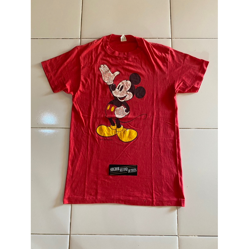 kaos mickey vintage 90s