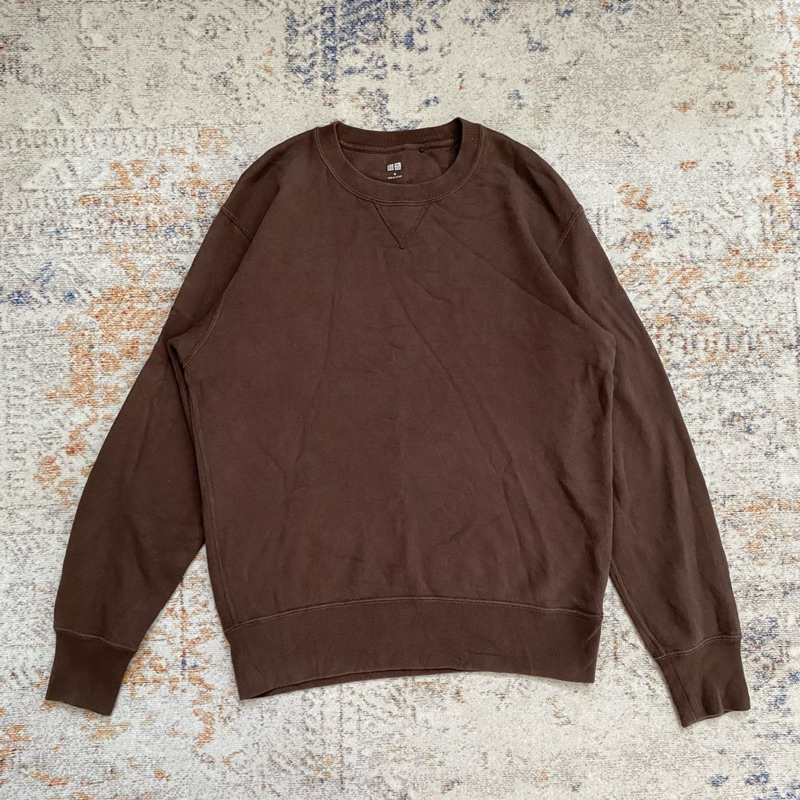 Uniqlo Crewneck Brown
