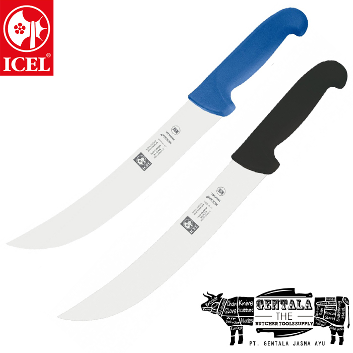 Pisau ICEL, Cimeter Knife 25cm, Pisau Potong Daging dan Sembelih