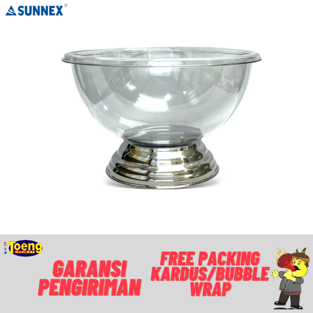 PUNCH BOWL ACRYLIC 82686-W SUNNEX / MANGKOK SAJI / MANGKOK ES BUAH