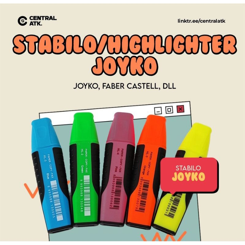 

Stabilo joyco highlighter