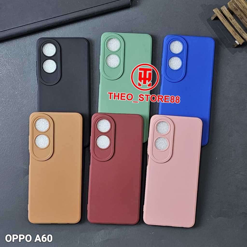 OPPO A60 CASE PRO CAMERA MACARON WARNA OPPO A60