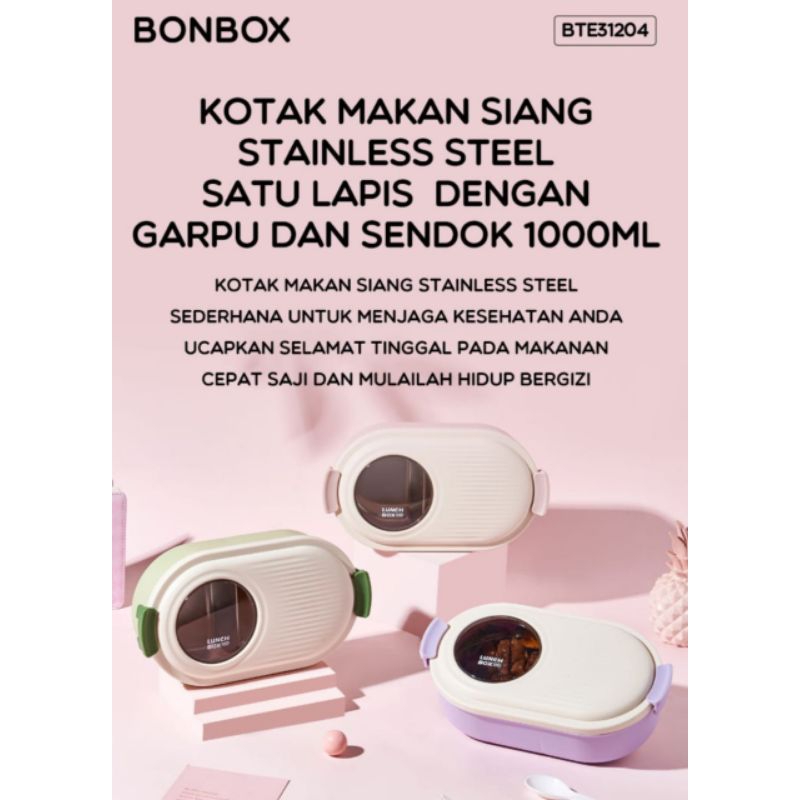 Kotak makan bonbox bte31204