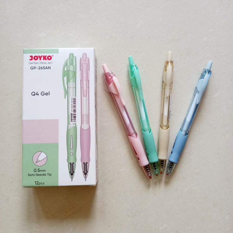 

Joyko Pulpen Gel 0.5mm GP-265AN Q4 Semi Needle Tip