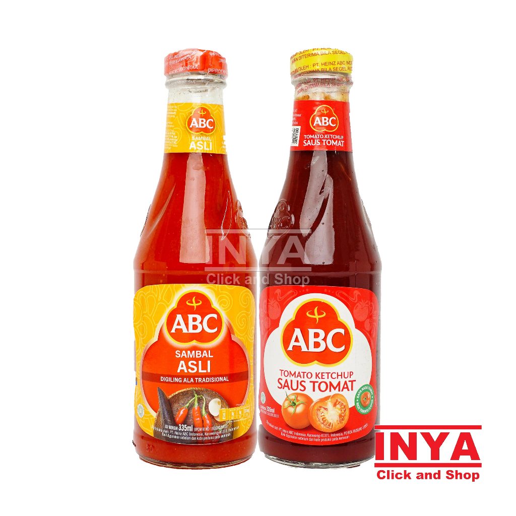 

ABC Saos Sambal Tomat Asli Botol 335ml - Chili Sauce