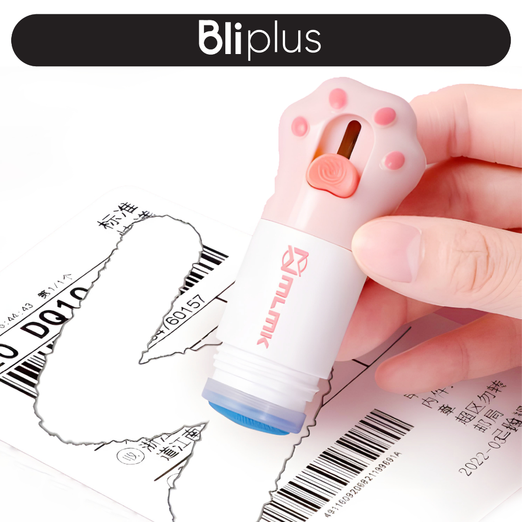 

information remover Penghapus Resi Dan Cutter Mini Pembuka Paket 2 in 1 package opener HM077