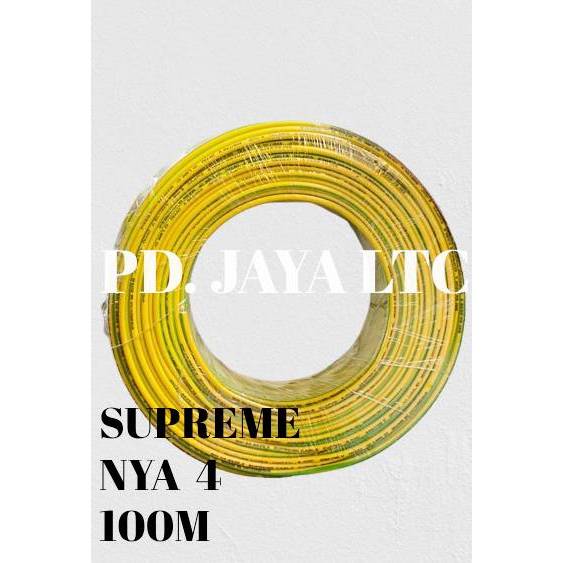 Supreme Kabel NYA 1x4 100 Meter