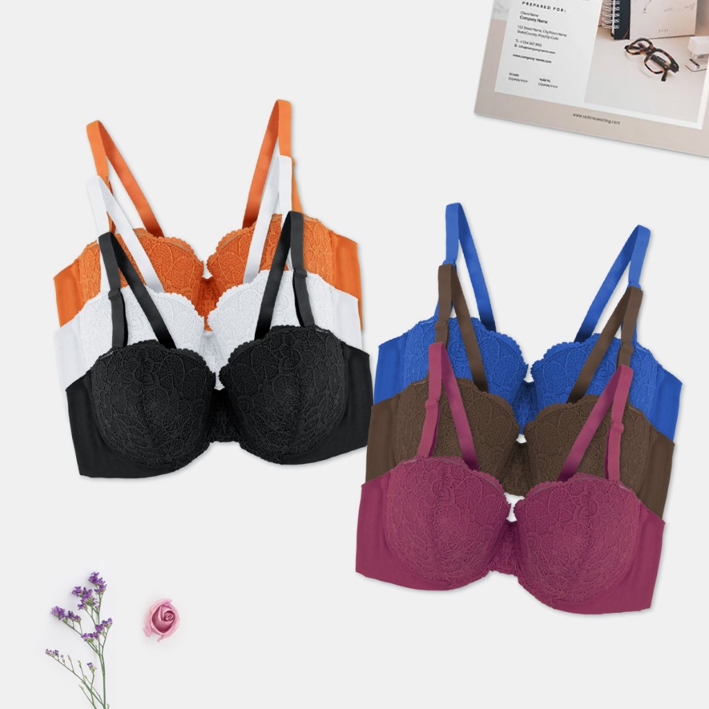 The Brahouse Bra Push Up 1/2 Cup  B01-1542B