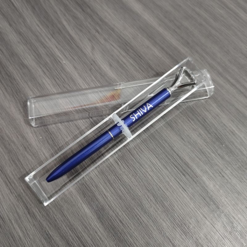 

[Free Nama] Pulpen Diamond Crystal include Box | Ballpoint Diamond Berlian Kristal