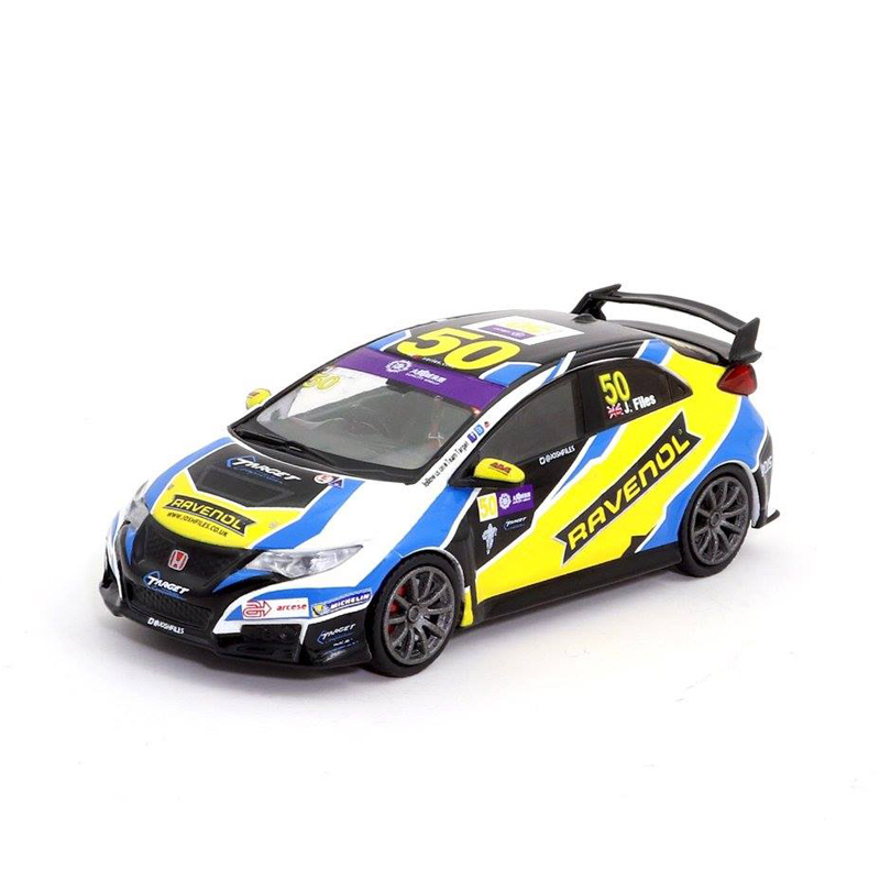 TARMAC WORKS HONDA CIVIC TYPE R FK2 MACAU GUIA 2.0T 2016 MACAU SE EDITION RAVENOL