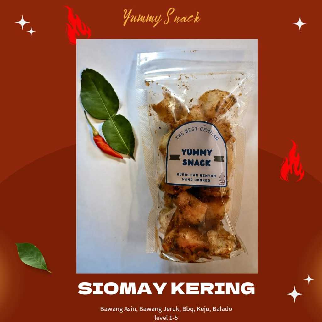 

Siomay Kering Gurih Renyah 55 gr