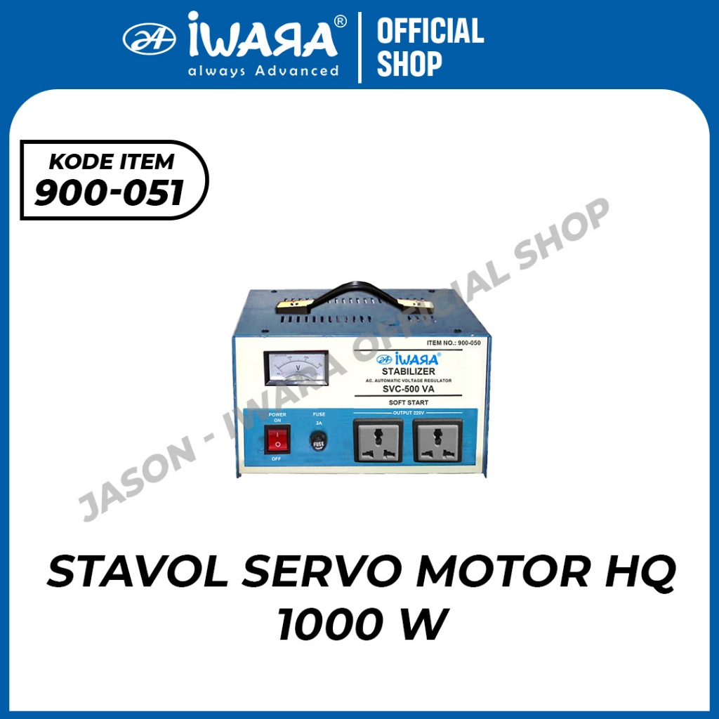 STAVOL SERVO MOTOR HQ 1000 W IWARA
